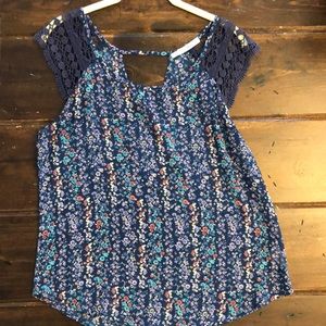 Maurices floral blouse